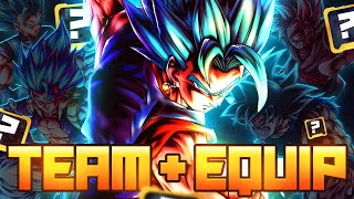 HOW TO BUILD THE KING OF DBL! BEST TEAMS & EQUIPMENTS FOR ULTRA VEGITO BLUE! (Dragon Ball Legends)