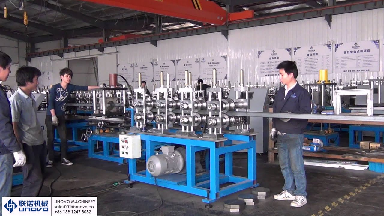 Sigma Box Machine metal sigma box beam roll forming machine - YouTube