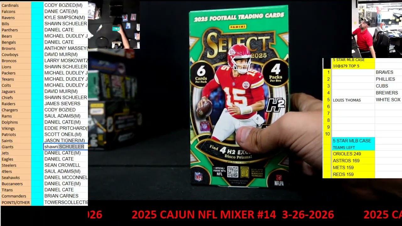 CAJUNBREAKER 2025 CAJUN NFL MIXER #14  3-26-2026