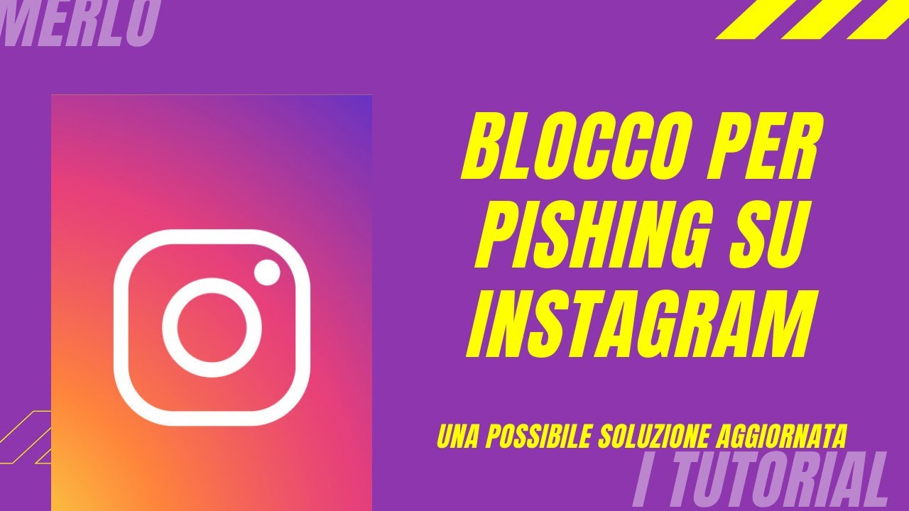 Account Instagram Bloccato Per Pishing Le Soluzioni E I Rimedi Youtube