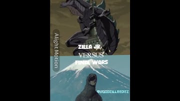 Godzilla Elimination Wheel Part 3 Zilla Jr vs Final Wars Godzilla #edit #godzilla