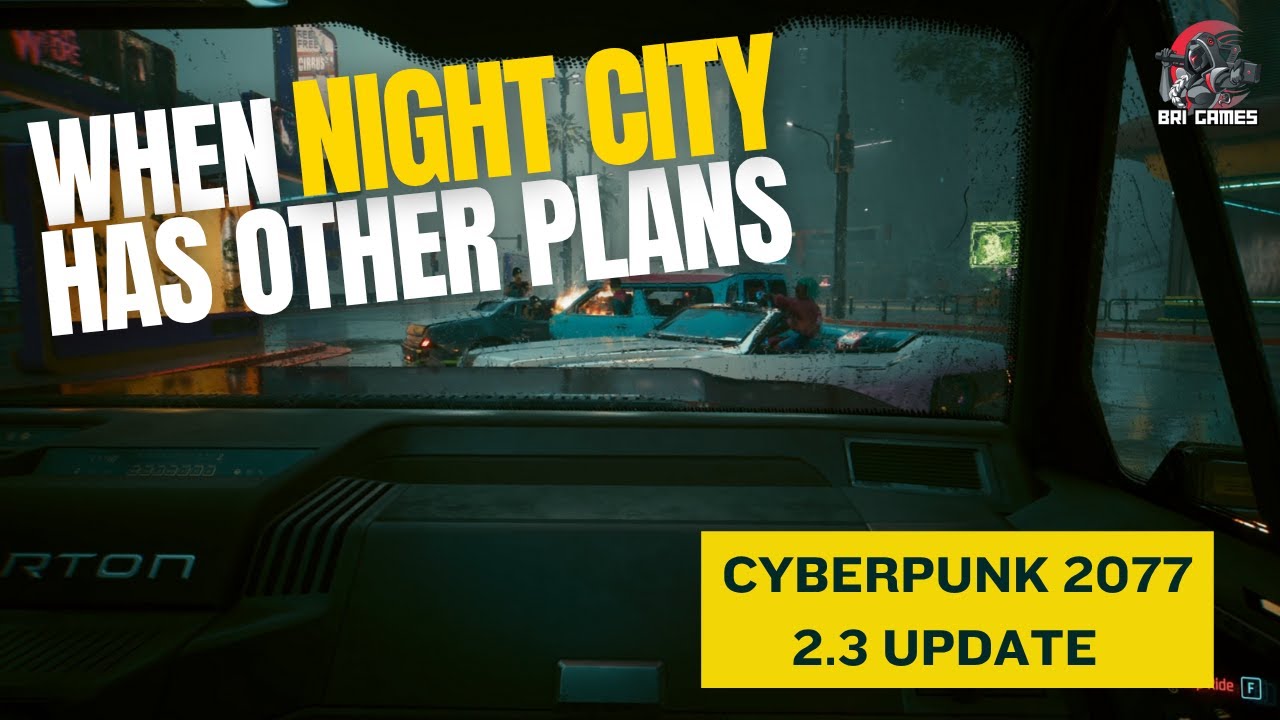 When You Just Wanna Chill But Night City Says No