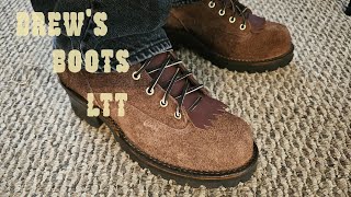 Drew's boots 10 inch Lace to Toe