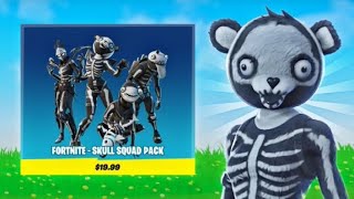 Brand New Skull Squad Pack!!! - Fortnite: Battle Royale Gameplay