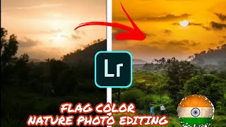 Nature Photo editing using mobile phone © LIGHTROOM||India flag color nature  Photo editing tutorial screenshot 2