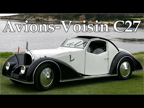 1934 Avions-Voisin C27 Aerosport Coupé - YouTube