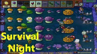 Plants vs Zombies Survival Night screenshot 1
