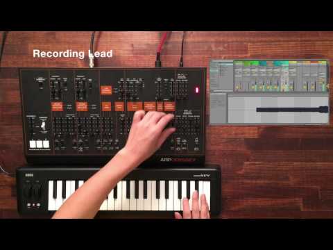 ARP ODYSSEY Module #6 | Create Track with DAW (Lead Pattern)