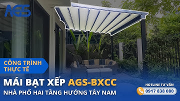 Công trình thực tế lắp đặt mái bạt xếp tự động cao cấp AGS - BXCC tại Hà Nội | Hotline 0917 838 080