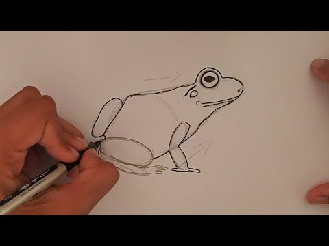 #2 How To Paint A Frog shape in 4 mins!-easy way