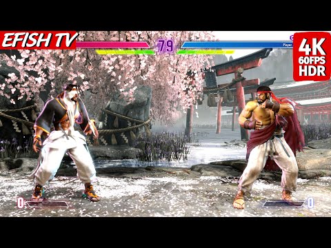 Rashid vs Ryu (Hardest AI) - Street Fighter 6 | PS5 4K 60FPS