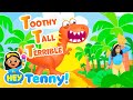 🦖 Tyrannosaurus Rex Song | Dinosaur for Kids | Nursery Rhymes | Sing Along | Hey Tenny!