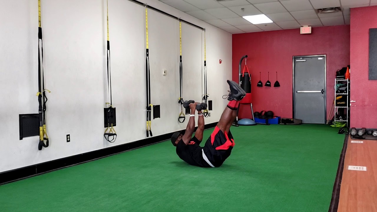 Chest Fly Crunch - YouTube