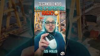 TESTANDO O NOVO MOUSE LOGITECH G PRO X2 SUPERSTRIKE! 🔥🖱️