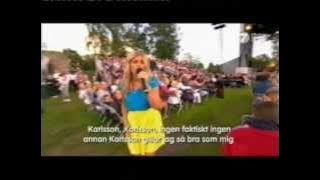 Pernilla Wahlgren - Astrid Lindgren-Medley (Allsang På Grensen 2012)