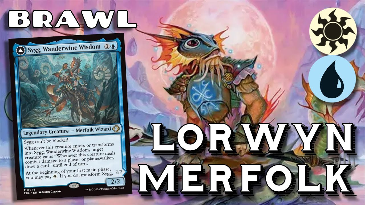 Merfolk are no Fluke - Sygg Wandervine Wisdom / Wanderbrine Shield -  Brawl MTG Arena Gameplay