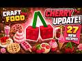 NEW 27 CHERRY RECIPES in CRAFT FOOD [ 712 ] Roblox How to Cook