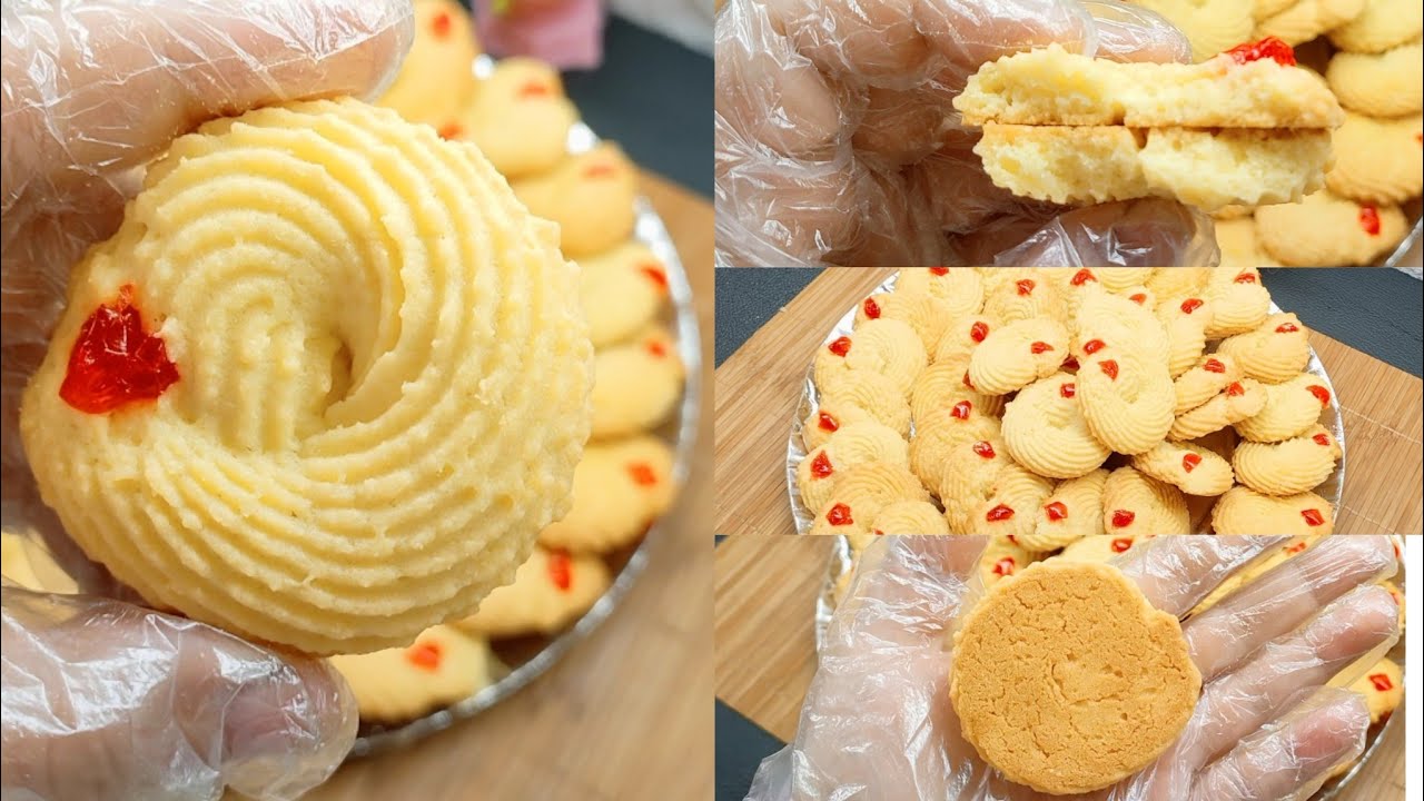 عملت بنص كيلو من الدقيق❗كميه كبيره من،،بسكوت الزبده،،هش ومقرمش لآخر واحده وبأقل المقادير..!