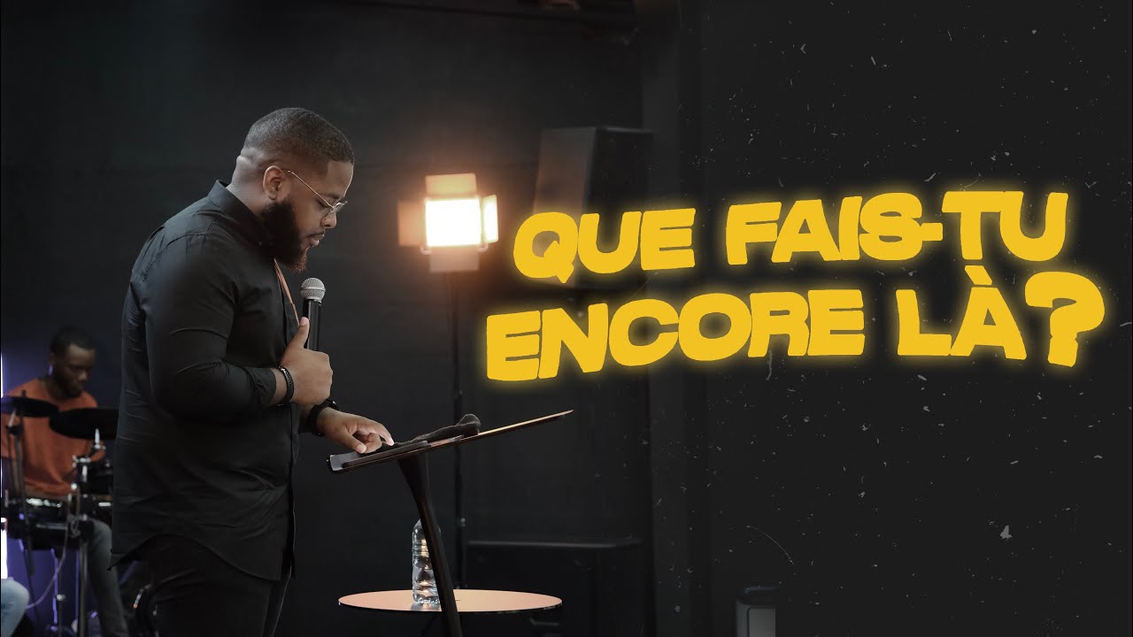 Que fais tu encore là ? | Anthony Lambert