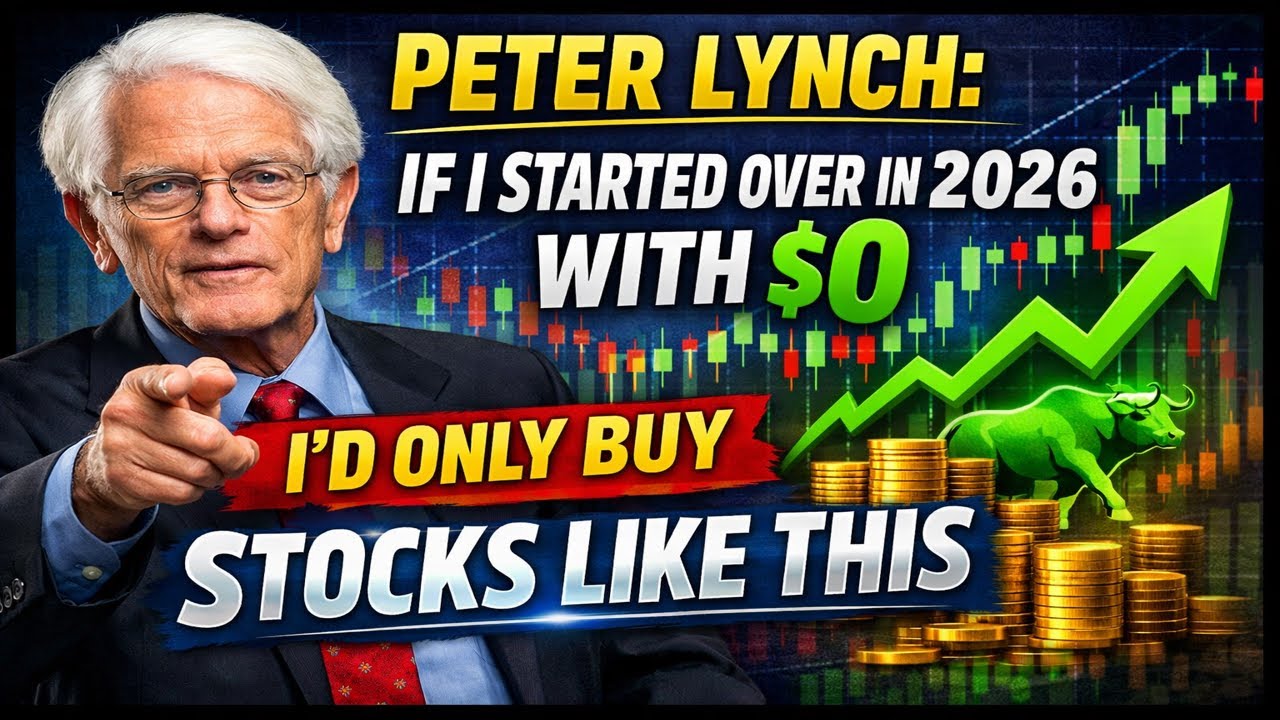 Peter Lynch; If I Started Over in 2026 With $0, I’d Only Buy Stocks Like This
