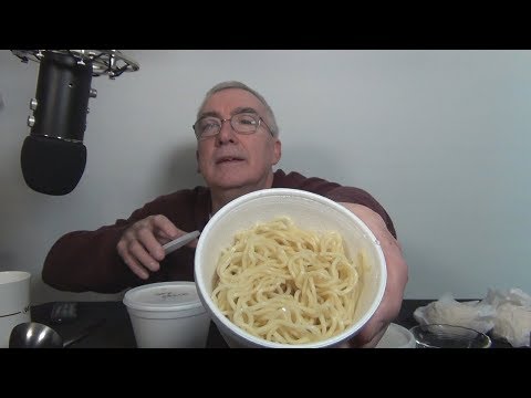 ASMR Eating Ramen Noodles Steamed Buns Whispering
