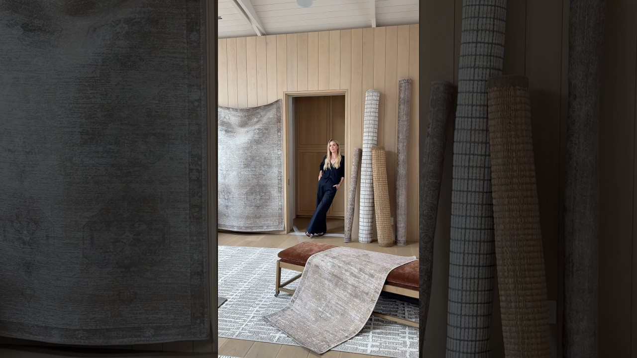 Autumnal tones underfoot–we can’t get enough of these warm and sophisticated rugs 🤎