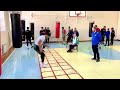 Uzbekistan national boxing team footwork training skills 