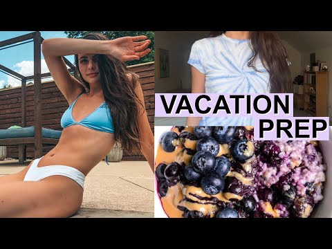 GETTING FIT FOR VACATION!! || workouts, food, and clothing haul