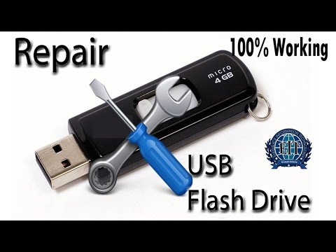 How To Repair Or Fix Corrupted USB Flash Drive , HDD, SD Card _ 2016 - EIT Computer Institute