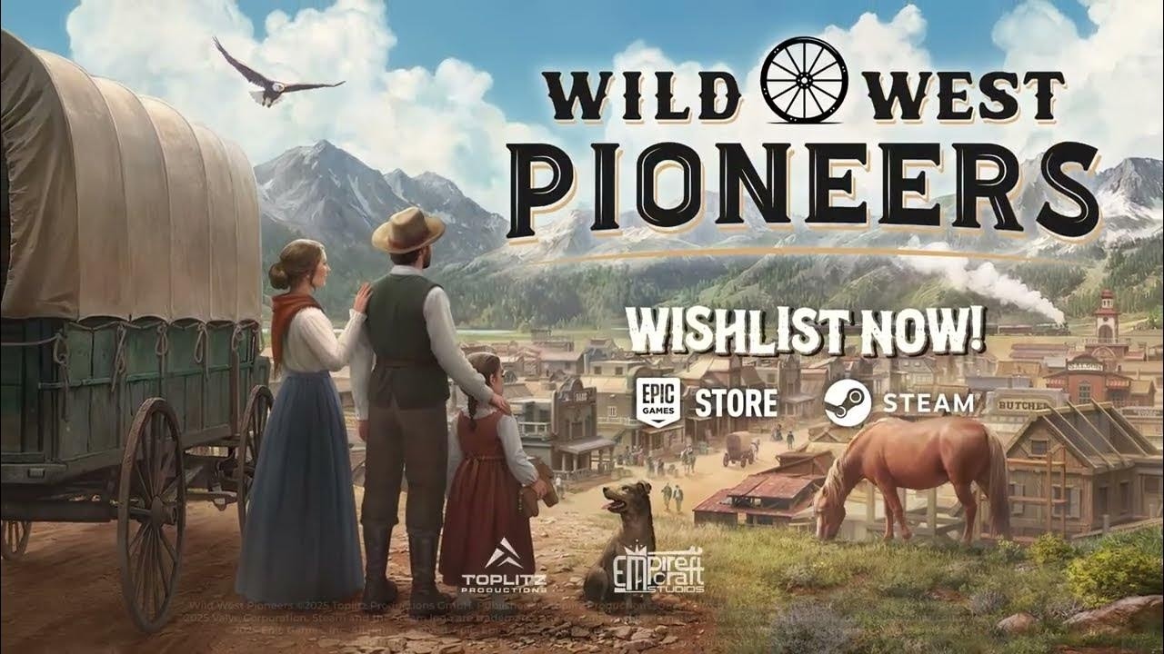 Wild West Pioneers Demo - строим поселение в эпоху Дикого Запада! (первый взгляд)