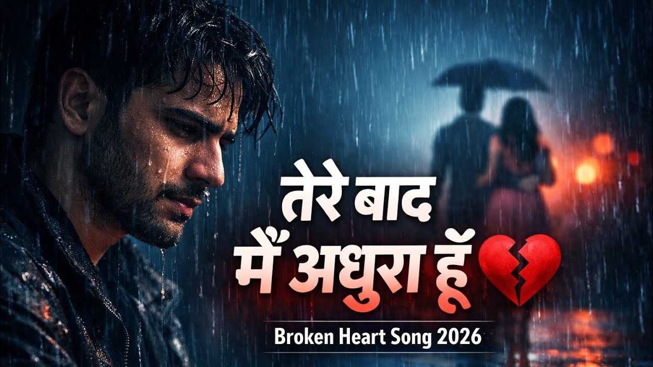 तेरे बाद मैं अधूरा हूँ 💔 | Broken Heart Song 2026 | Sad Hindi Love Song | Emotional Song
