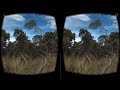 Árboles de manzanilla en realidad virtual