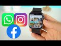 Usar Whatsapp, Instagram y Facebook en Apple Watch