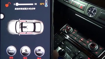 Audi A8 Car Engine Ignition Starter One Push Button Start System---Control by mobilephone