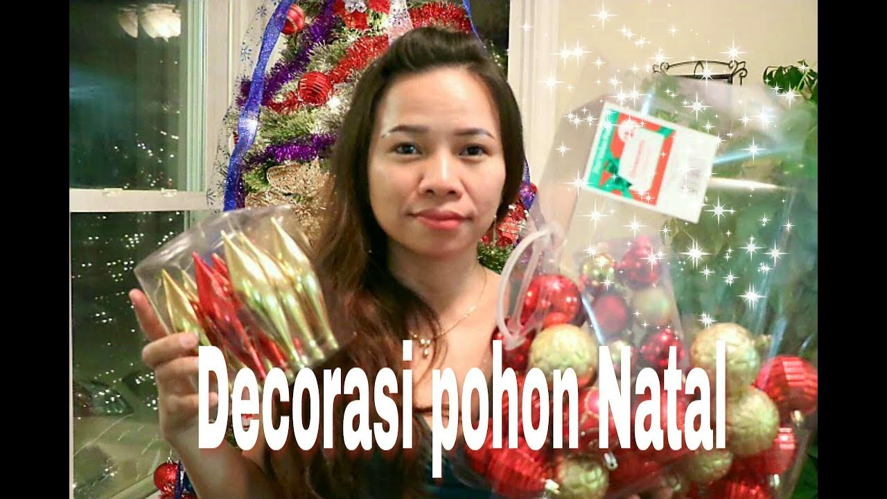 natal sudah dekat!!hias pohon NATAL||situasi Natal di USA 