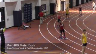 Men 400 Meter Dash | G-MAC Indoor Track & Field Championship 2017