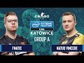 CS:GO - Natus Vincere vs. Fnatic [Inferno] Map 2 - Group A - IEM Katowice 2020