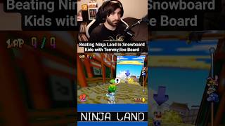 Beating Ninja Land In Snowboard Kids With Tommy/Ice Board #shorts #shortsvideo #youtubegaming