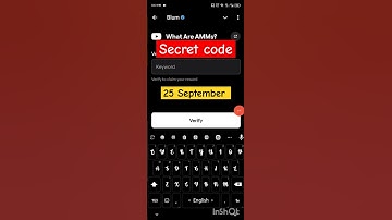 What Are AMMs? Video Code Blum Project || Blum New Video Code ||