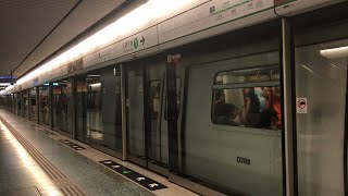 [觀塘有訪客] 港島綫 M-Train A111/A156 樂富至彩虹 (異綫車)