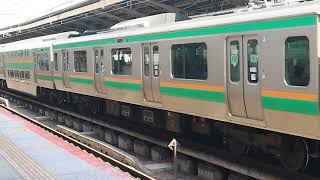 E231系1000番台宮ヤマU512編成横浜駅発車