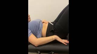 Supine Hollow Sit Up W Palpation