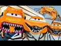 Lightning mcqueen eater truck eater spider cars x oddbods skibidi toilet song cover