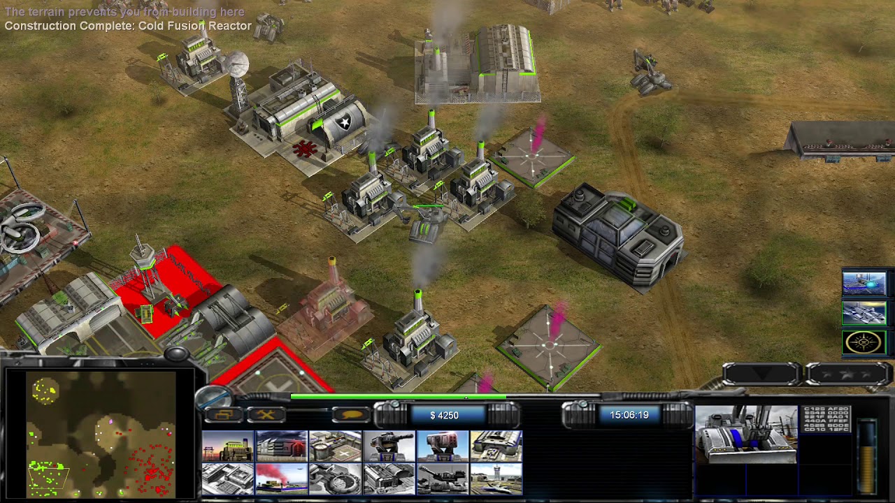 C&C Contra Mod: Cyborg & Superweapon Generals vs Tank & Infantry ...