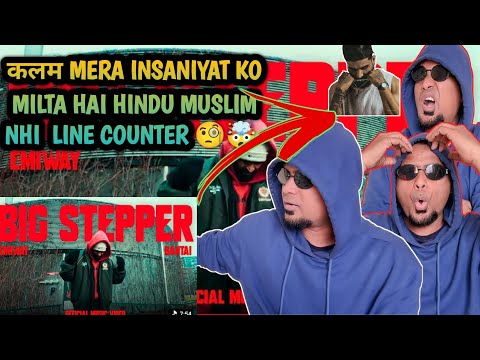 EMIWAY BANTAI - BIG STEPPER | OFFICIAL MUSIC VIDEO | REACTION