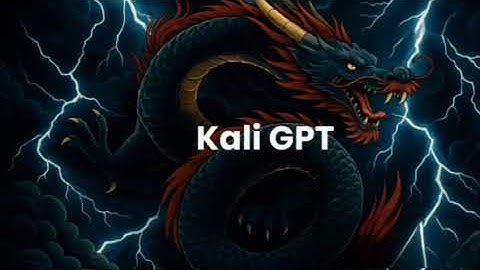 KaliGPT  #linuxcommands #chatgpt #kalilinux #cybersecurity 