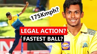 Matheesha Pathirana के Bowling Action और Fastest Ball की ये है सच्चाई | CSK New Bowler IPL 2022 News screenshot 1