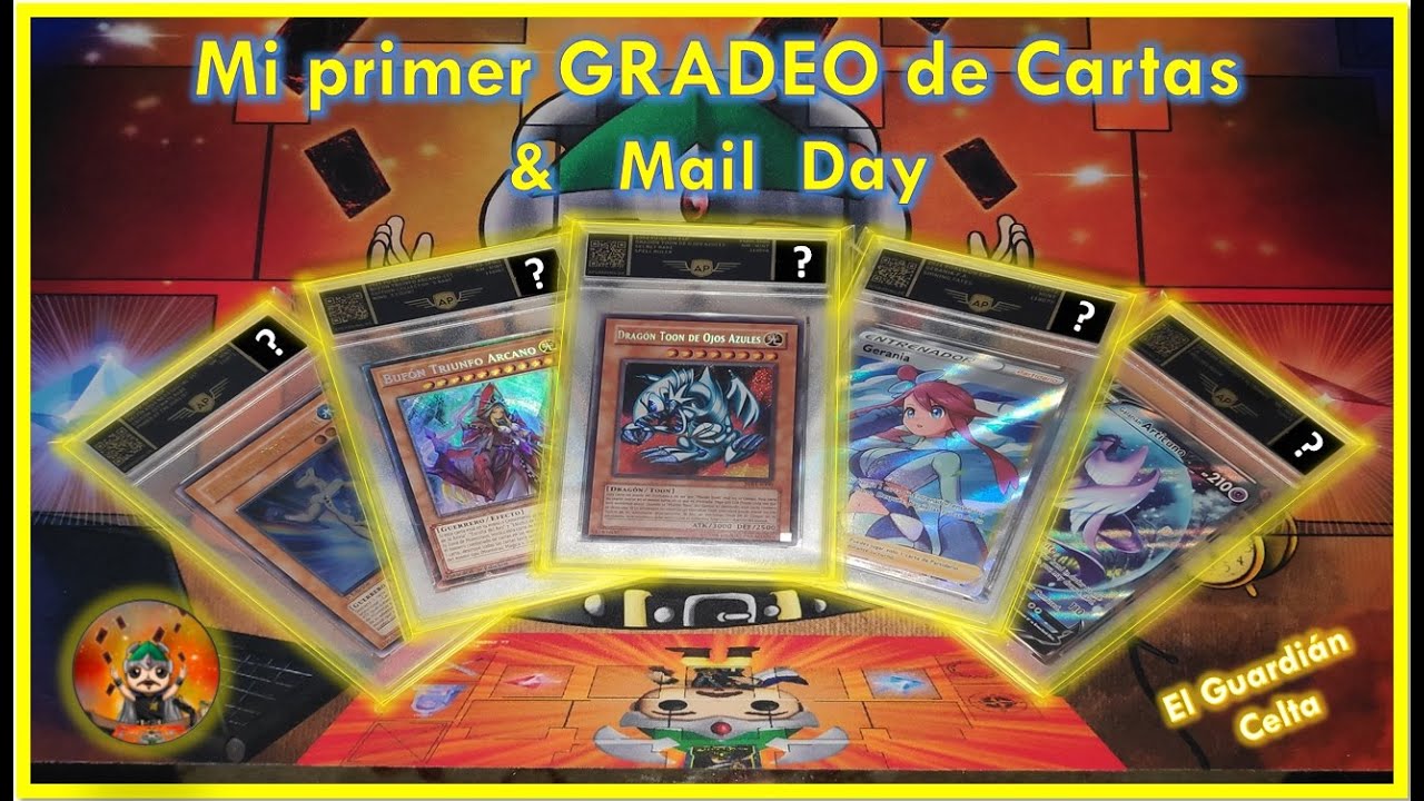 Mi primer GRADEO de Cartas Yugioh y Pokemon! - APGrading + MAIL DAY - "Flipante"