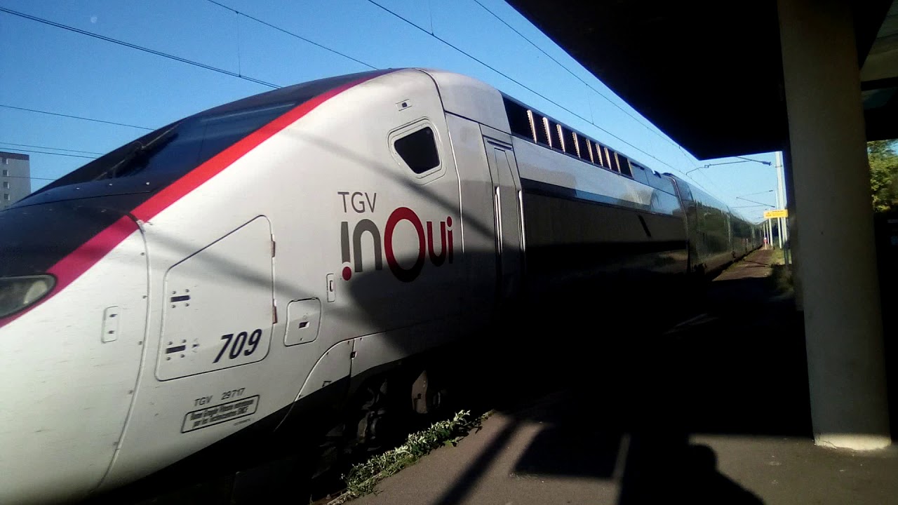 Le Tgv Inoui Le Havre Marseille St Charles Youtube