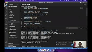 T-1. Apex: Variables Basic, Collection List, and Create Record | Apex Basic | Freshers